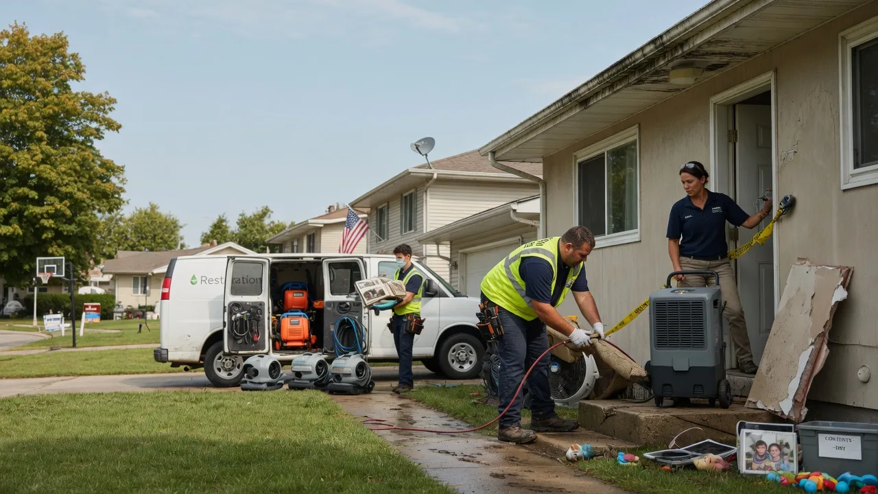 Water Damage Restoration in Mesopotamia, OH near me
